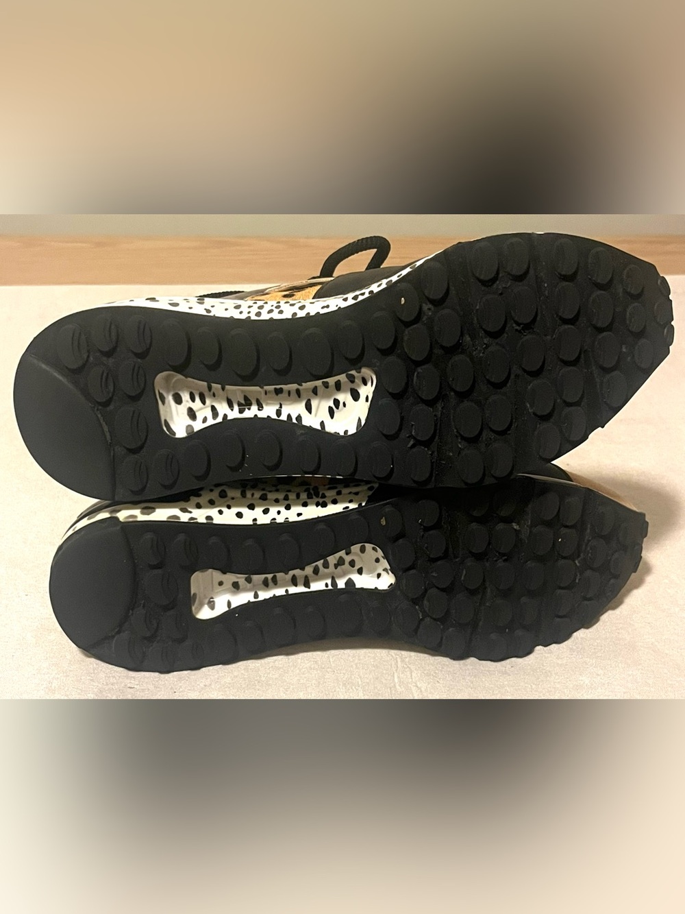 Steve Madden Cliff Multicolor Animal Print Suede Fashion Sneakers Size 8.5 - Picture 16 of 16